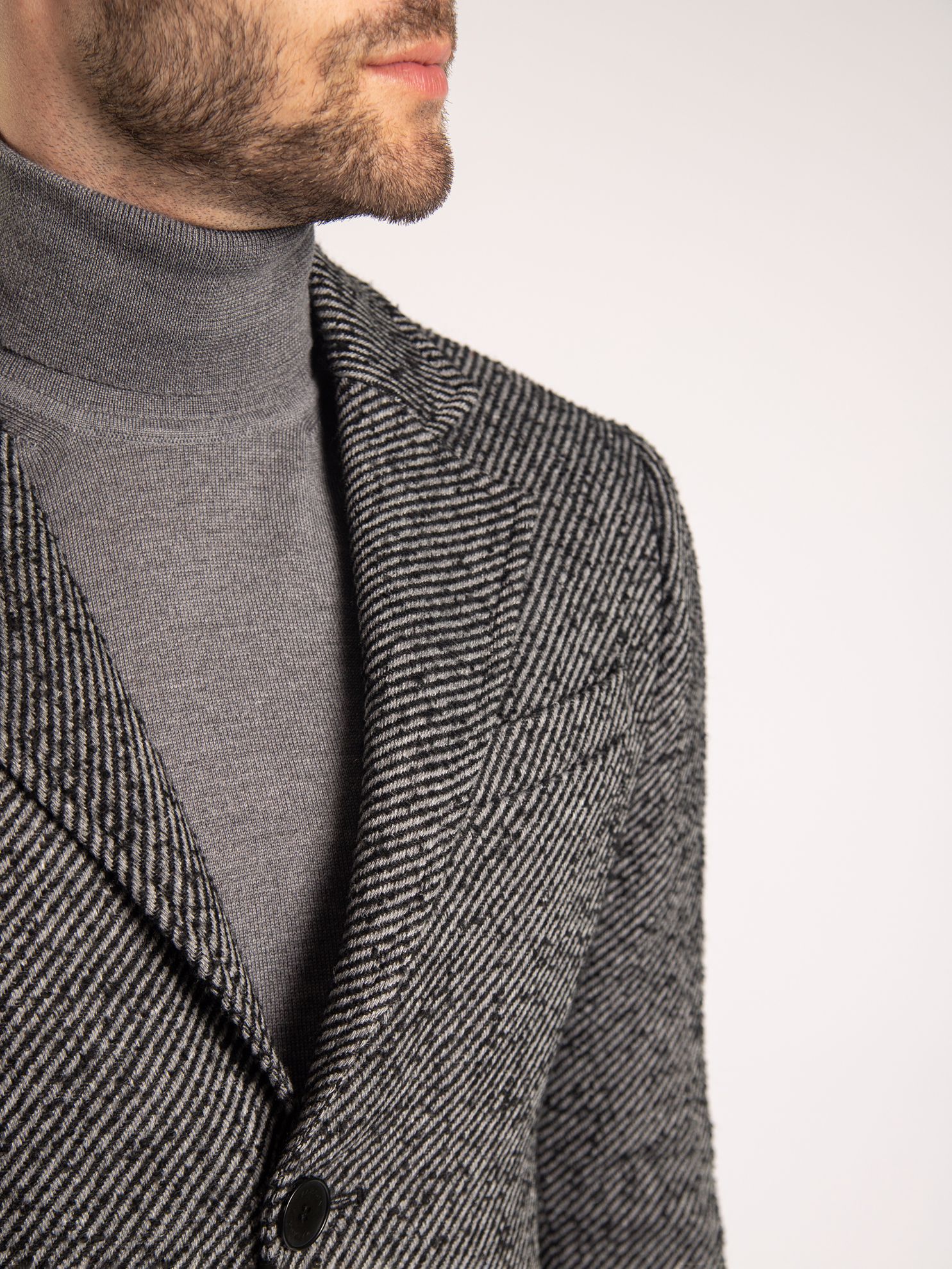 Karaca Erkek Palto-Siyah. ürün görseli