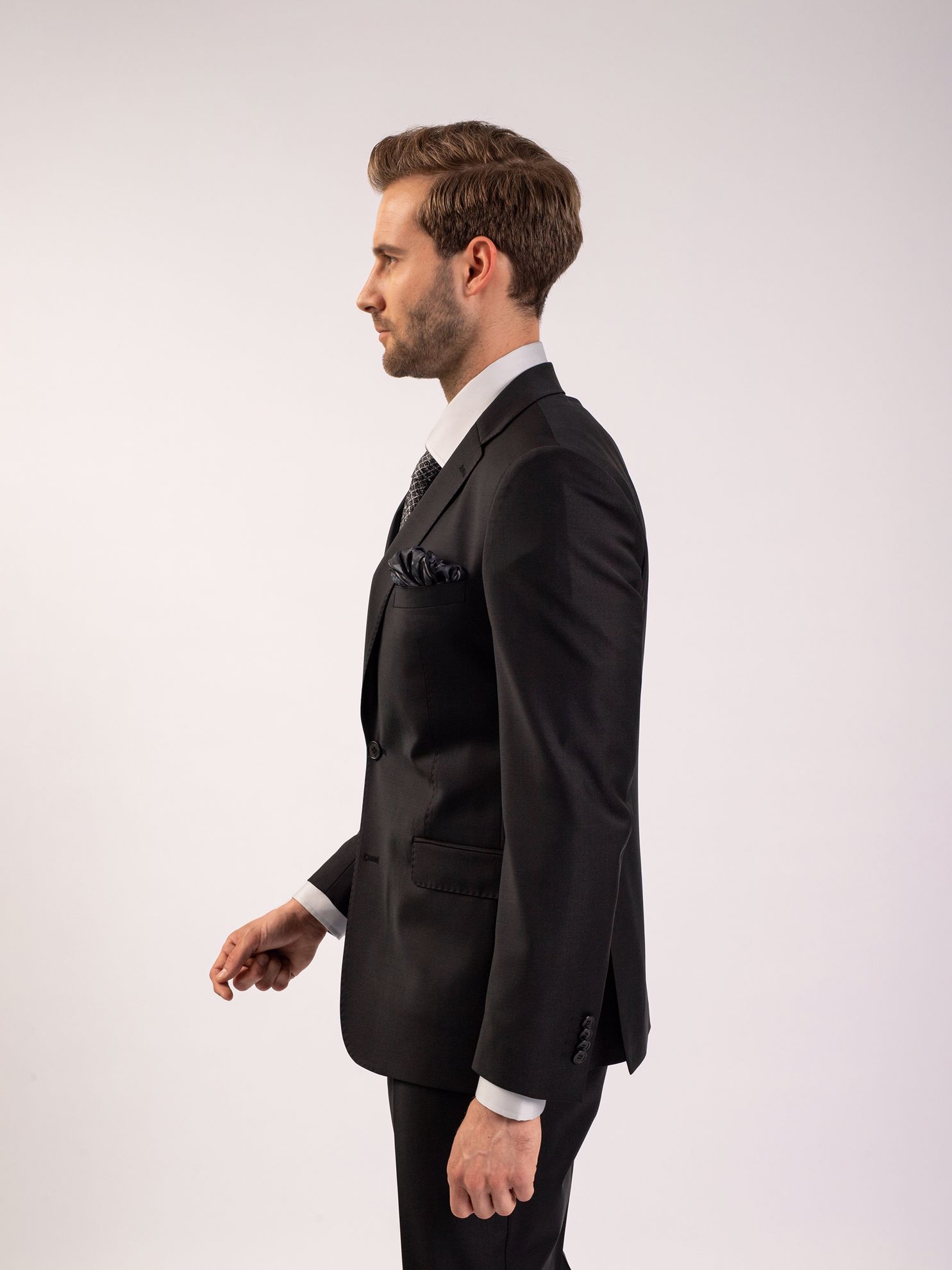 Karaca Erkek 6 Drop Takım Elbise-Siyah. ürün görseli