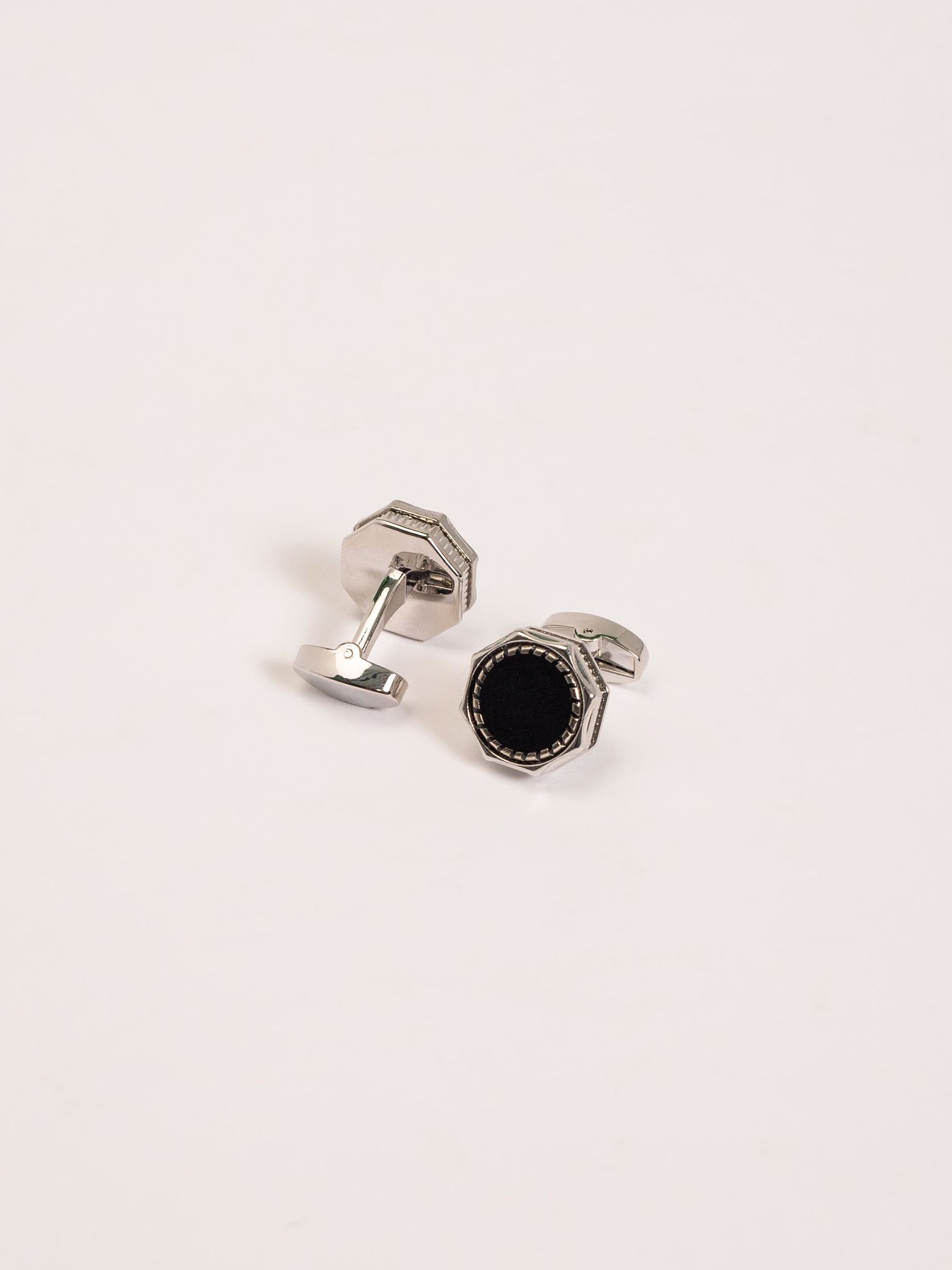 Karaca Erkek Kol Düğmesi-Siyah. ürün görseli