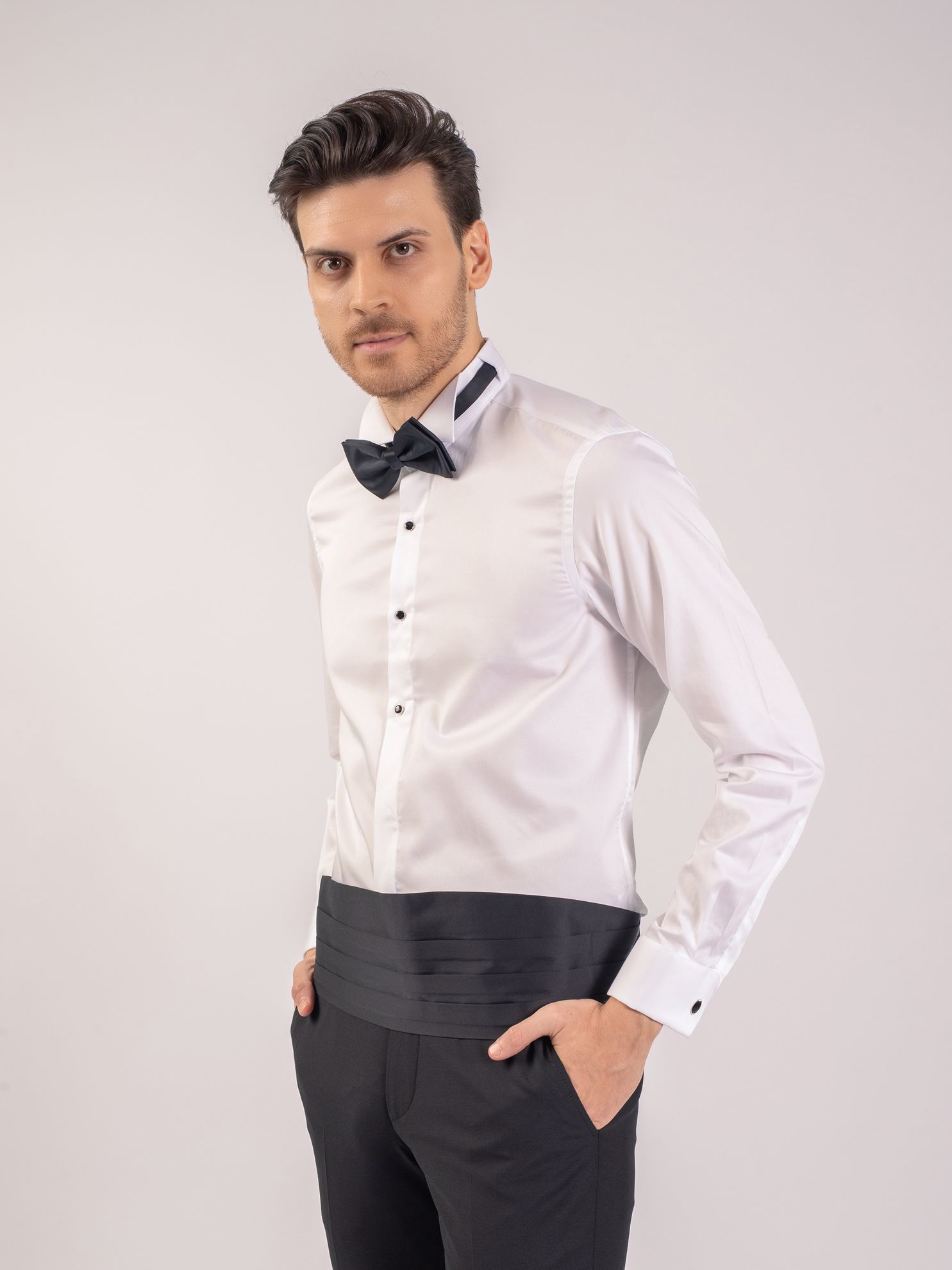 Picture of Karaca Erkek Slim Fit Gömlek-Beyaz