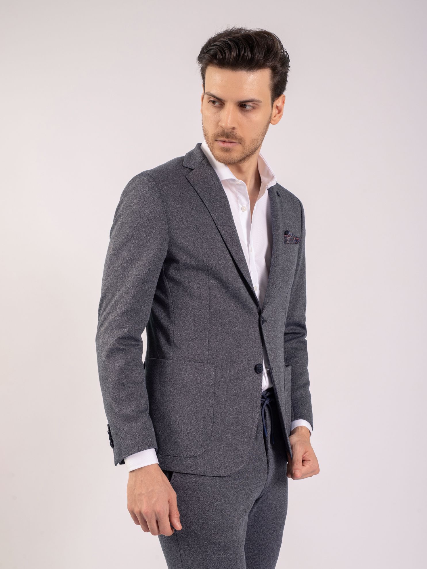 Karaca Erkek 6 Drop Takım Elbise-Lacivert. ürün görseli