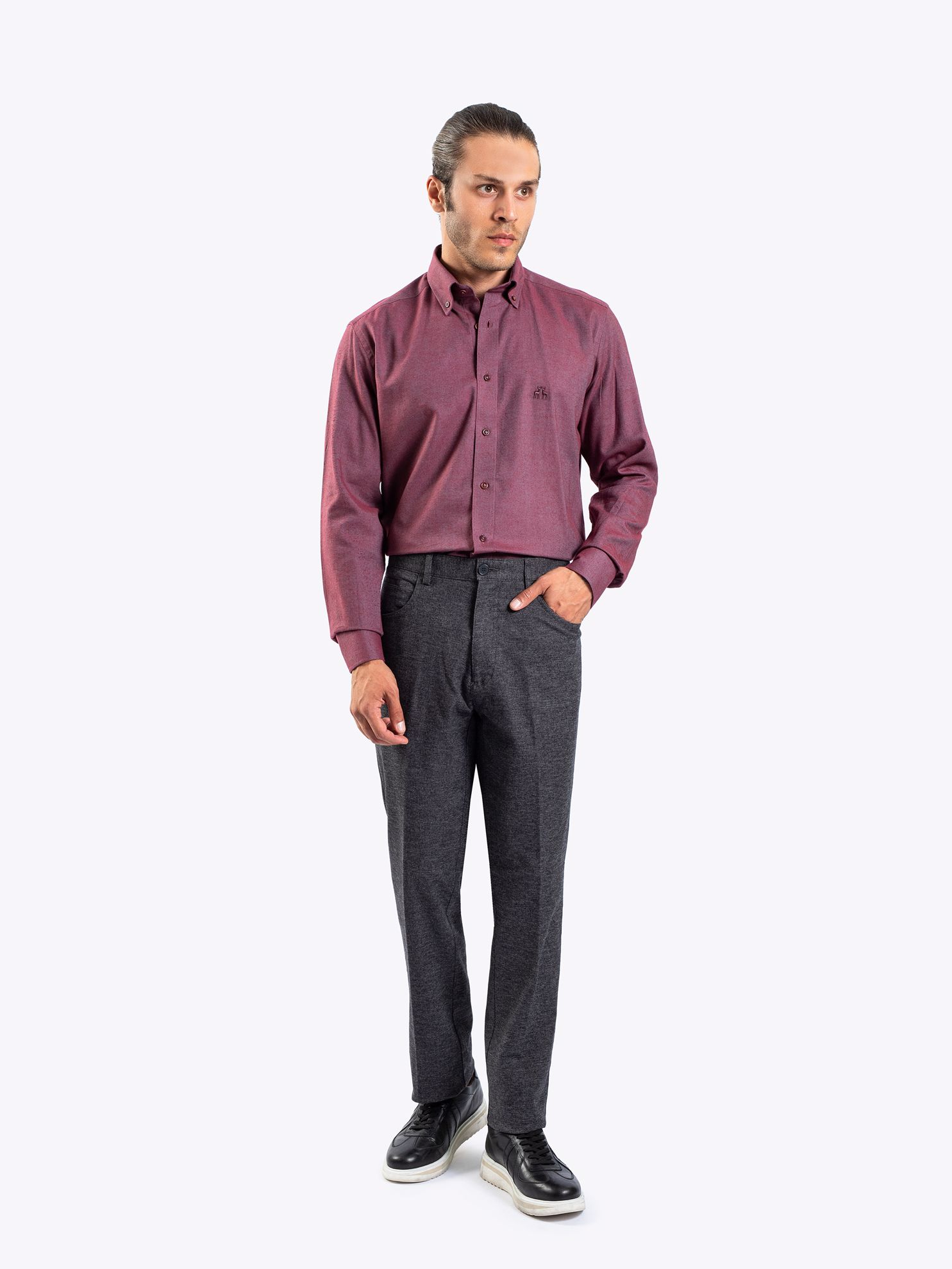 Karaca Erkek 4 Drop Pantolon-Gri. ürün görseli
