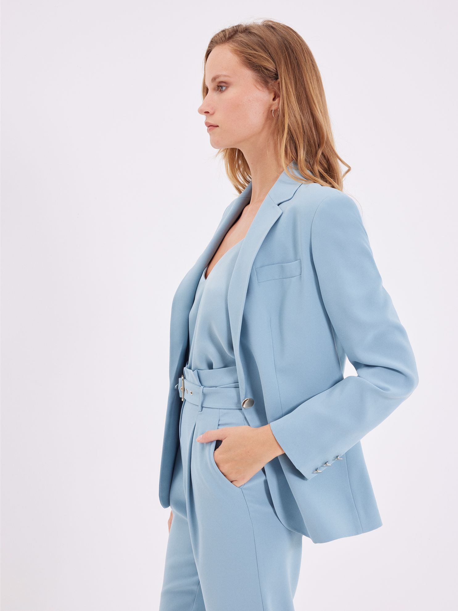 Karaca Kadın Ceket-Mavi. ürün görseli