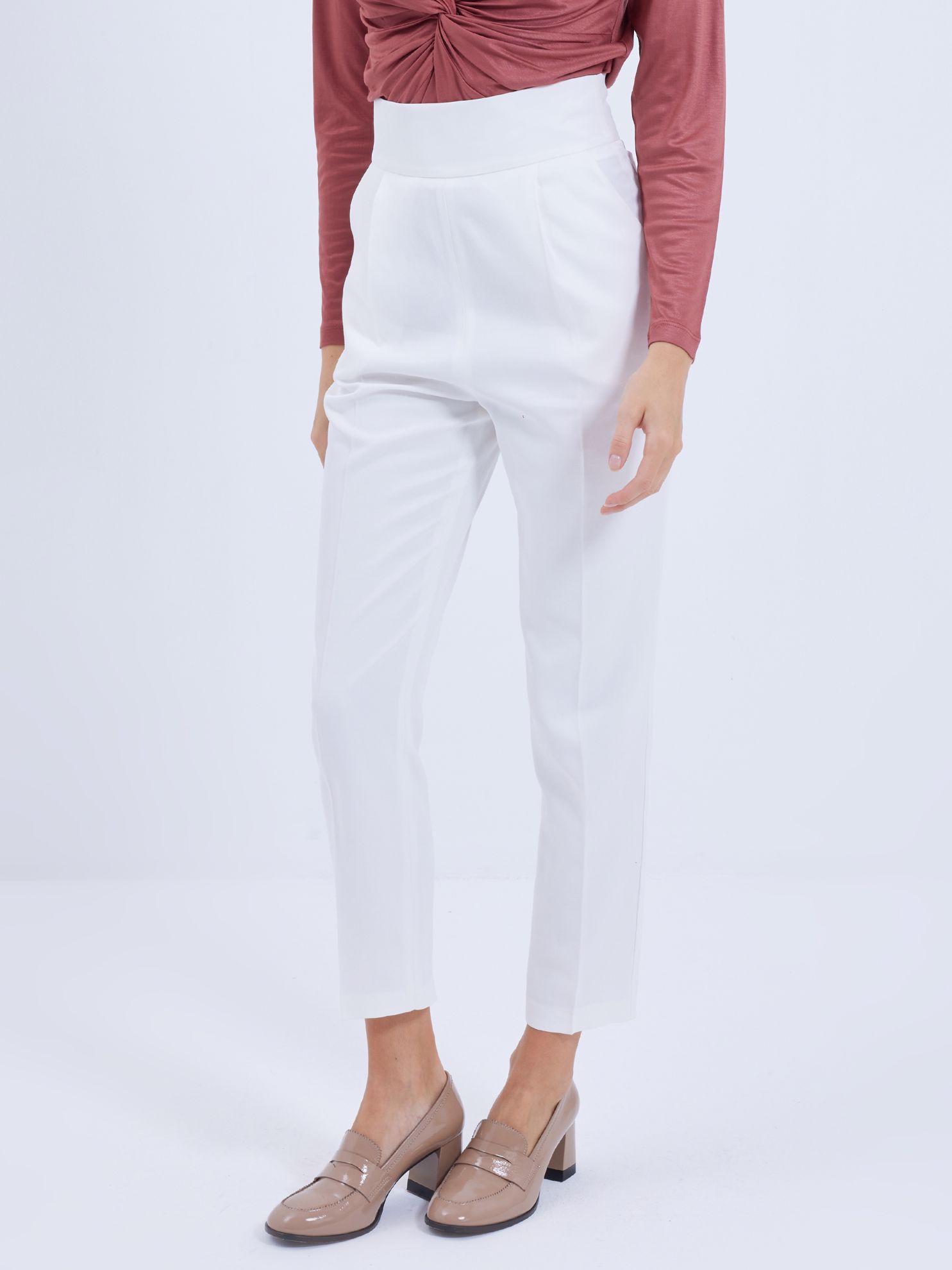 Karaca Kadın Pantolon-Beyaz. ürün görseli