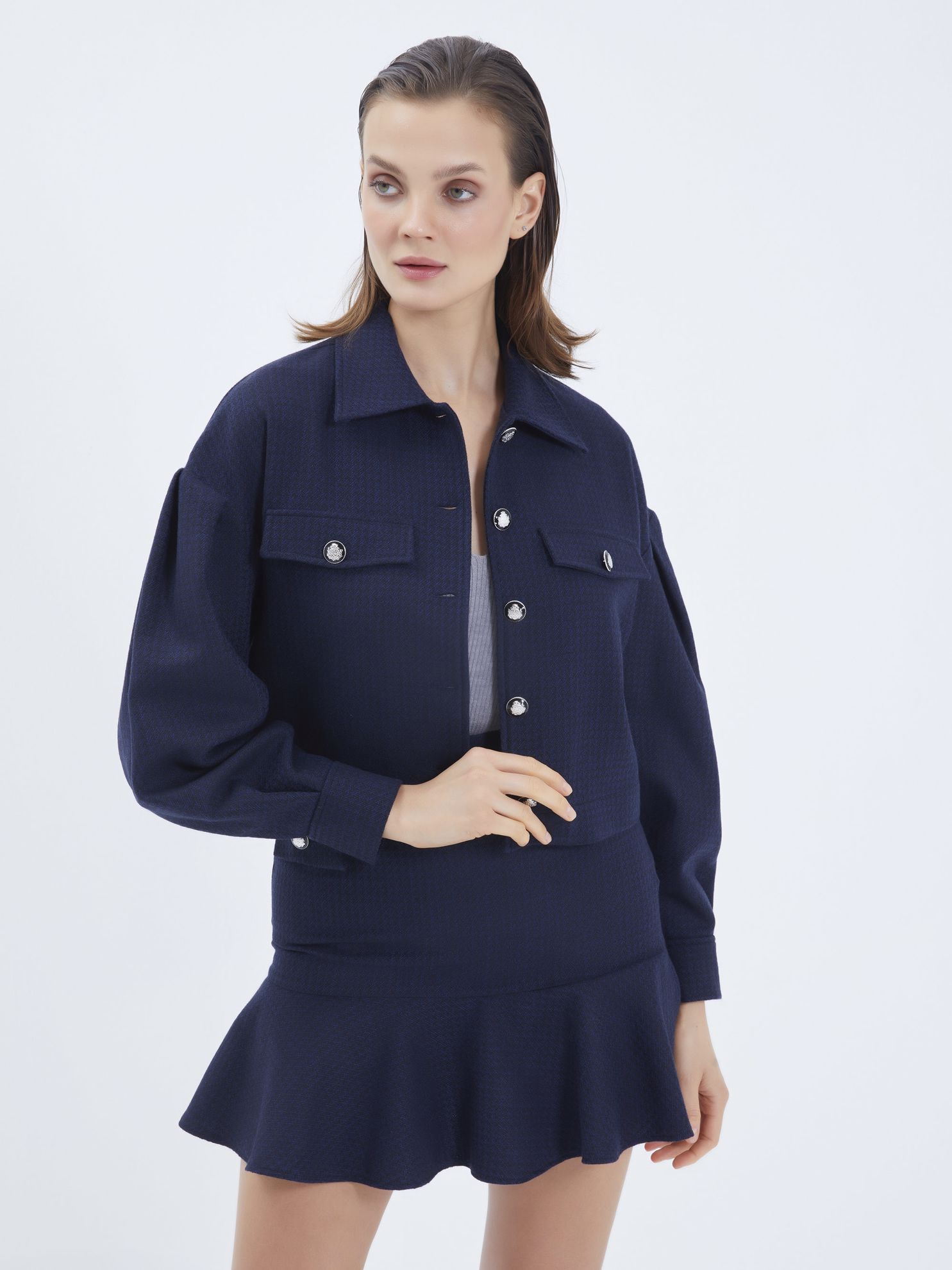 Karaca Kadın Ceket-Lacivert. ürün görseli