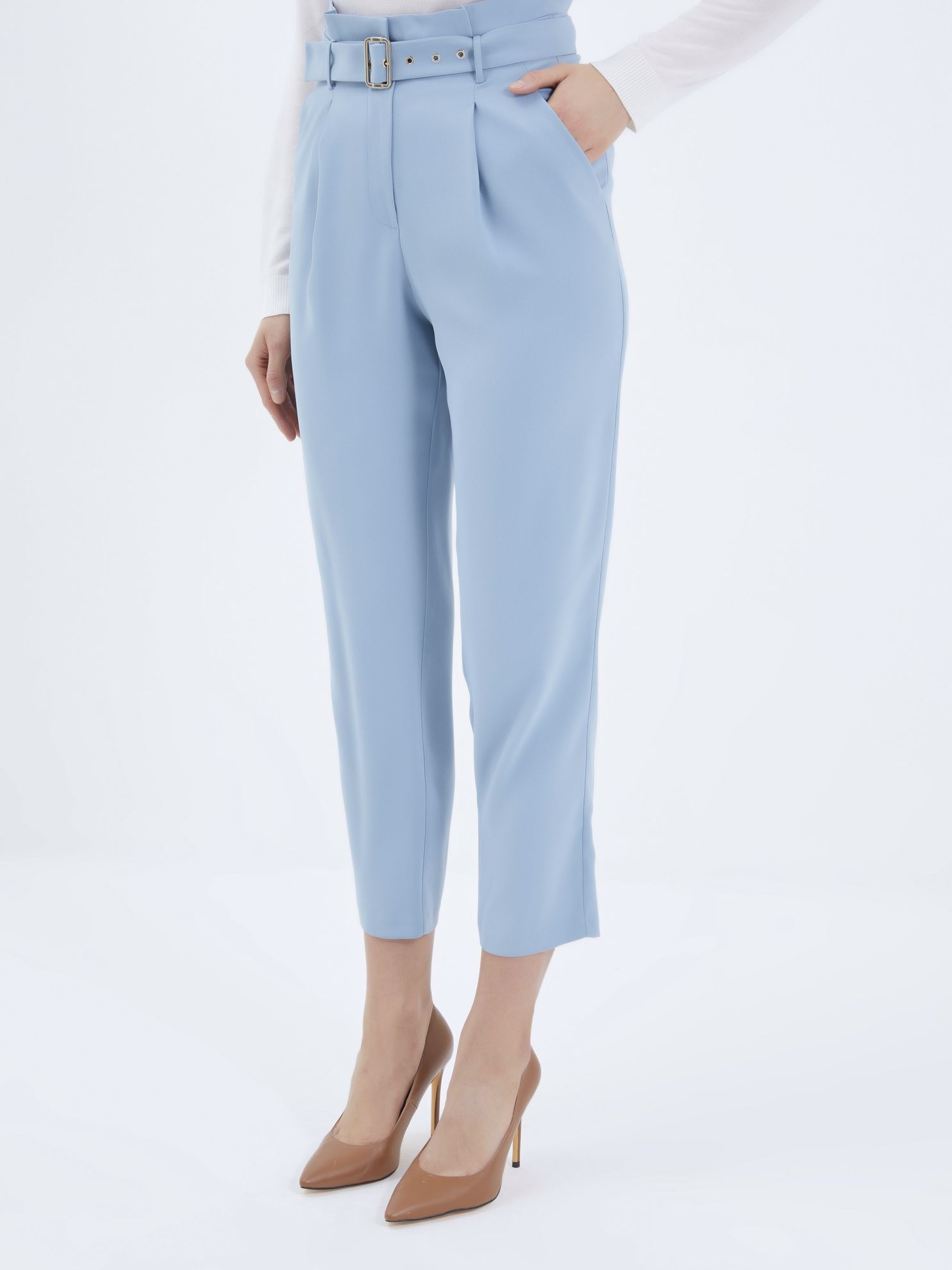 Karaca Kadın Pantolon-Mavi. ürün görseli