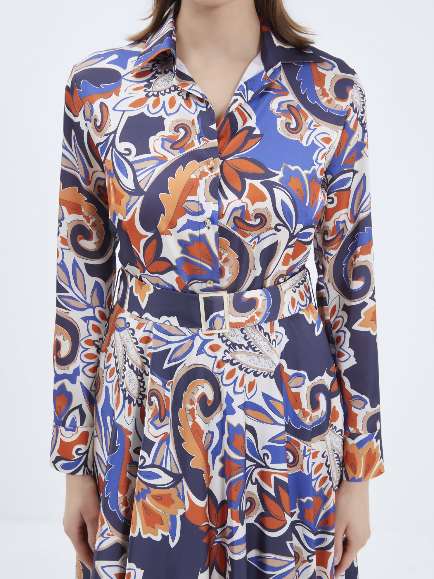 Karaca Kadın Elbise-Lacivert. ürün görseli