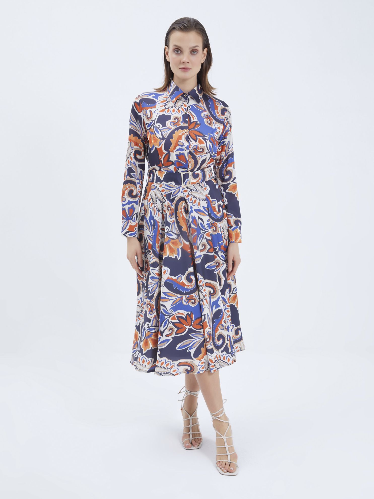 Karaca Kadın Elbise-Lacivert. ürün görseli