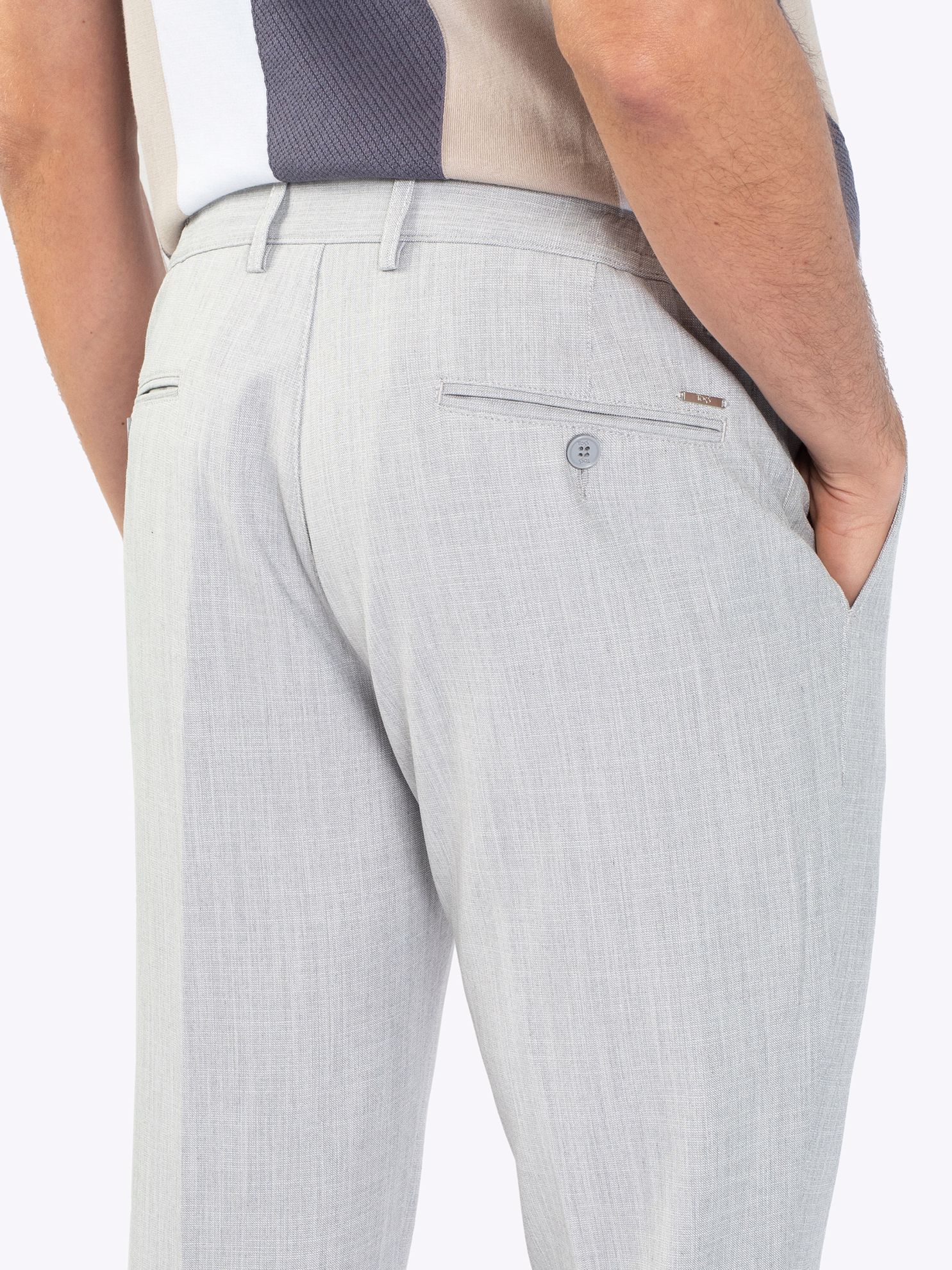 Toss Erkek 6 Drop Pantolon-Açık Gri. ürün görseli