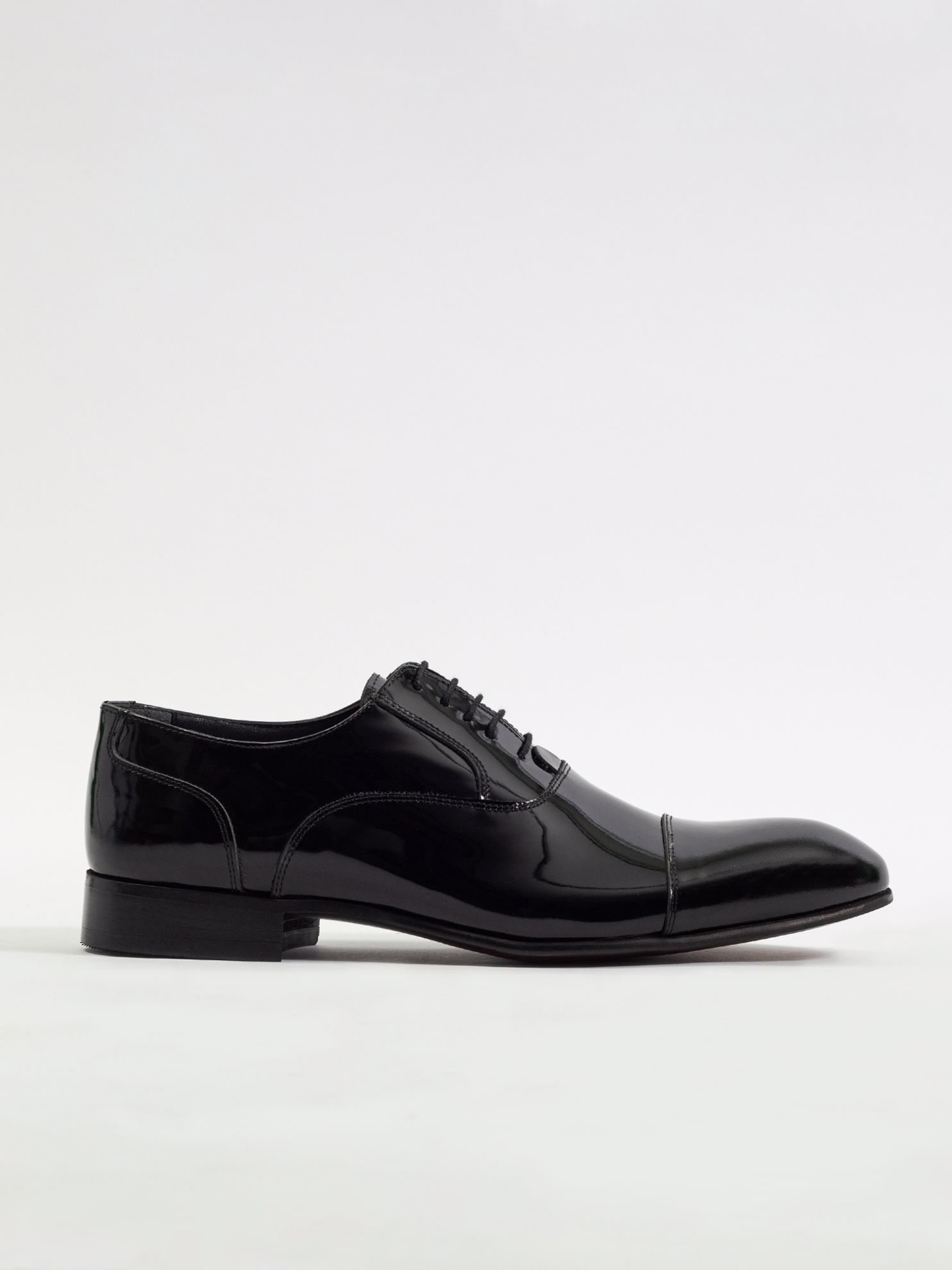 Karaca Erkek Ayakkabı-Siyah Rugan. ürün görseli