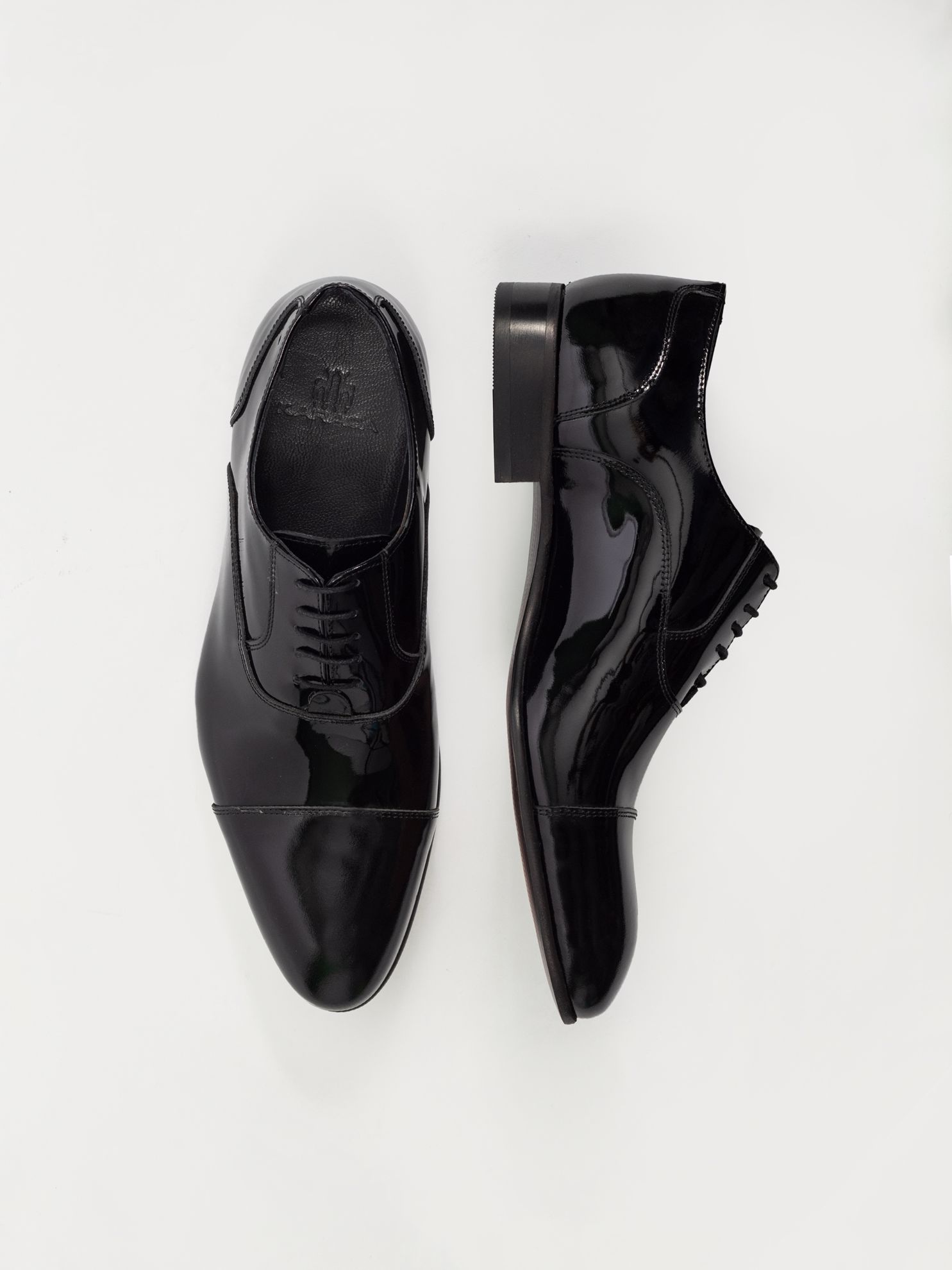 Karaca Erkek Ayakkabı-Siyah Rugan. ürün görseli