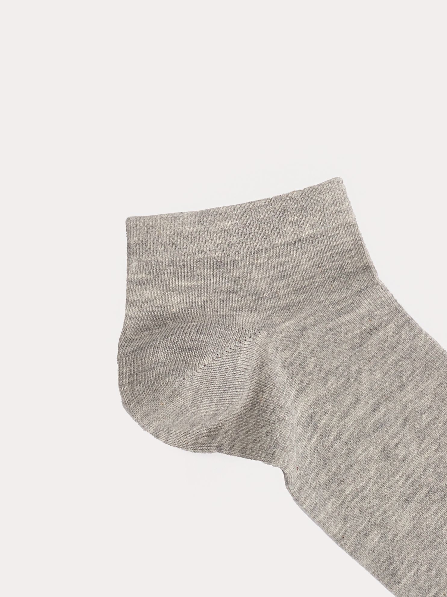 Karaca Erkek Patik Çorap-Gri Melanj. ürün görseli