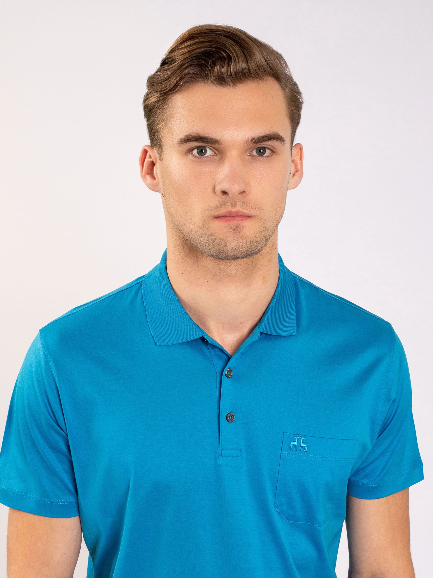 Karaca Erkek Regular Fit Polo Yaka Tişört-Koyu Mavi. ürün görseli
